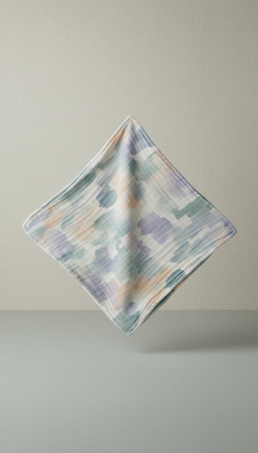 Muslin swaddle blanket in breathable cotton